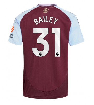 Aston Villa Leon Bailey #31 Hemmatröja 2024-25 Kortärmad